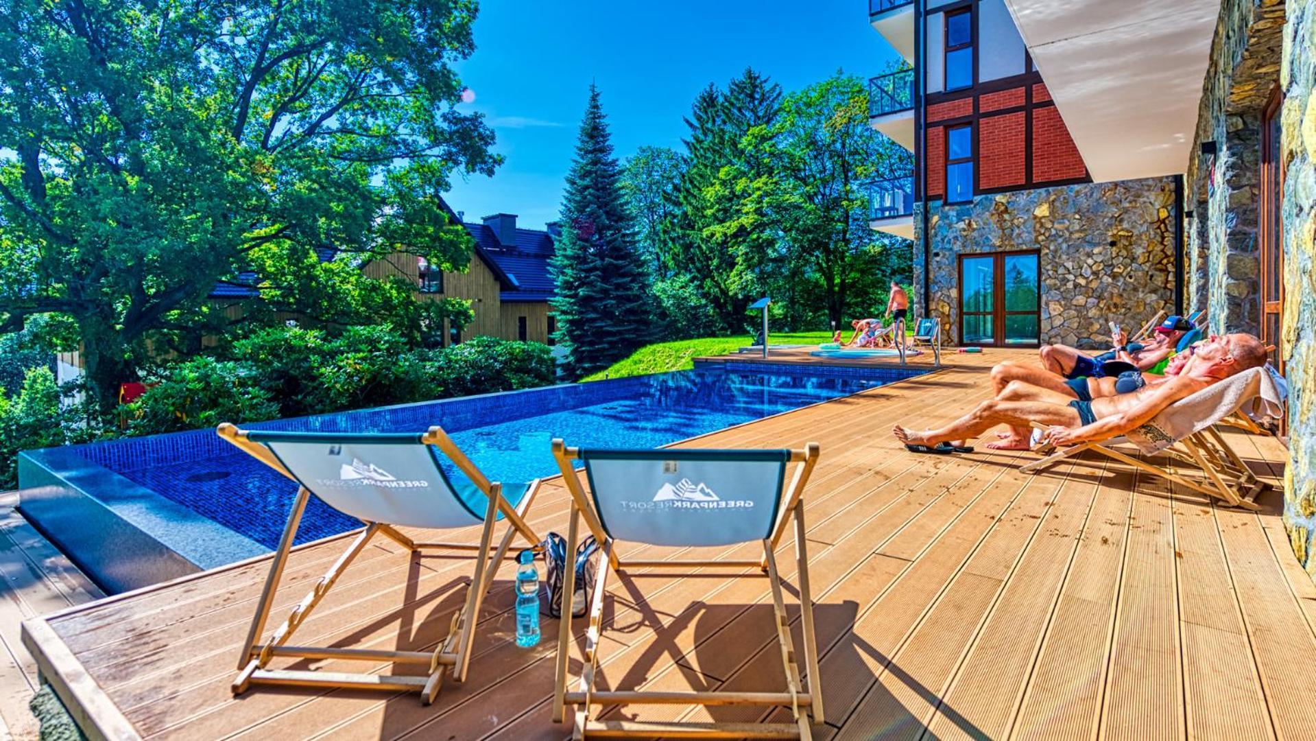 A2 Domitu Z Basenem, Sauna, Jacuzzi - 5d Apartment Schreiberhau